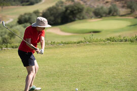 Jugadora de la Universidad Toulouse 1 Capitole. Campeonato Europeo de Golf Universitario. Antequera. Junio de 2019