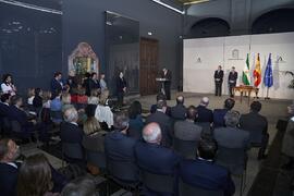 Discurso de Teodomiro López en su toma de posesión como Rector de la Universidad de Málaga. Palacio de San Telmo, Sevilla. Febrero de 2024