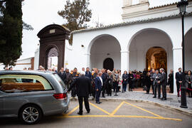 Entierro de Eugenio Chicano. Cementerio de Vélez-Málaga. Noviembre de 2019