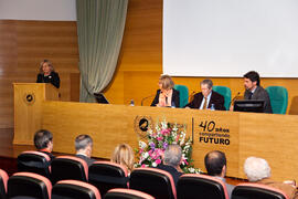 Encuentros con Cultura: Manuel Alcántara. Edificio del Rectorado. Marzo de 2013