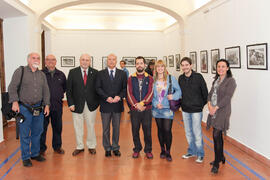 Inauguración de la exposición "Bienvenido-Arenas, imágenes de Málaga". Ateneo de Málaga. Mayo de 2012