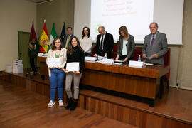 Entrega de premios del IX y X Reto Gestalentum. Facultad de Ciencias Económicas y Empresariales. Diciembre de 2019