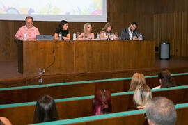 Mesa redonda: "Periodismo deportivo en la actualidad". Curso "Información y Comunicación". Cursos de Verano de la Universidad de Málaga. Ronda. Julio de 2018