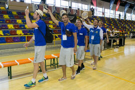 Ceremonia de inauguración. Campeonato Europeo Universitario de Balonmano. Antequera. Julio de 2017