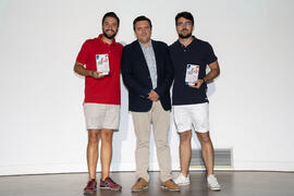 Entrega del premio a mejores equipos y deportistas de la 45ª Edición del Trofeo Rector de la UMA . Gala del Deporte Universitario 2019. Escuela Técnica Superior de Ingeniería de Telecomunicaciones. Junio de 2019