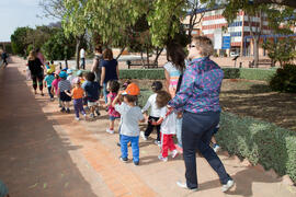 Excursión de la Escuela Infantil Francisca Luque al Jardín Botánico. Campus de Teatinos. Mayo de 2014