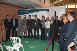 Jornadas de Puertas Abiertas de la Universidad de Málaga. Complejo Polideportivo Universitario. Abril de 2008