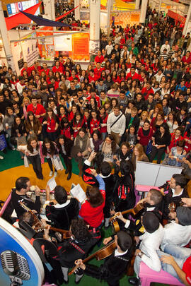Jornadas de Puertas Abiertas de la Universidad de Málaga. Complejo Polideportivo Universitario. Marzo de 2010