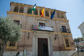 Palacio del Marqués de Beniel. Sede de los Cursos de Verano de la Universidad de Málaga. Vélez Málaga. Julio de 2018