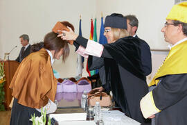 Investidura de nuevos doctores por la Universidad de Málaga. Paraninfo. Febrero de 2012