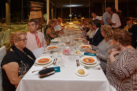 Cena Homenaje al profesorado y PAS jubilado de la Facultad de Económicas. Hotel AC Málaga Palacio. Septiembre de 2014