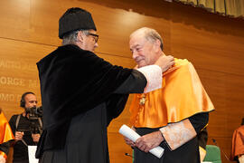 Investidura de Jorge Martínez-Vázquez como Doctor "Honoris Causa" por la Universidad de Málaga. Edificio del Rectorado. Julio de 2025