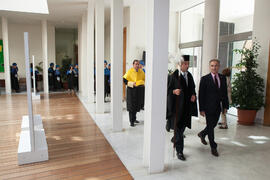 Investidura como Doctor "Honoris Causa" de Antonio Luque por la Facultad de Ciencias de la Universidad de Málaga. Edificio del Rectorado. Octubre de 2016
