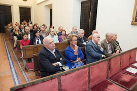 Presentación del libro "Una vida en cuentagotas" de Eugenio Chicano. Sociedad Económica Amigos del País. Octubre de 2012
