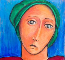 Pintura. Obra de Encarnación Hernández. Málaga. Junio de 2008