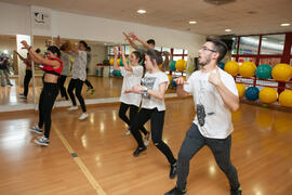 Actividades deportivas. Jornada de Puertas Abiertas de la Universidad de Málaga. Complejo Polideportivo Universitario. Abril de 2016