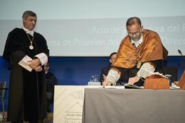 Toma de posesión de Juan Carlos Rubio Romero como nuevo Vicerrector de Estudiantes, Empleabilidad y Emprendimiento de la Universidad de Málaga. Paraninfo. Marzo de 2024