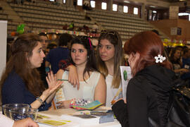 Jornadas de Puertas Abiertas de la Universidad de Málaga. Complejo Polideportivo Universitario. Abril de 2015
