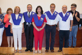 Graduación del alumnado del Aula de Mayores de la Universidad de Málaga. Paraninfo. Junio de 2015