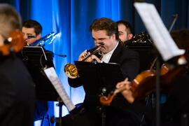 Concierto de Bandas Sonoras de la 30 edición de Fancine de la Universidad de Málaga. Auditorio de la Escuela Técnica de Ingeniería de Telecomunicaciones e Informática. Noviembre de 2020