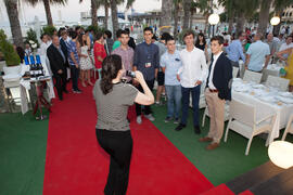 Cena de gala en el restaurante El Palmeral. Olimpiada Española de Economía, Fase Nacional. Puerto de Málaga Muelle 2 El Palmeral de las Sorpresas. Junio de 2015