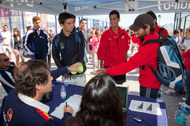 Participantes del Campeonato. Fases Finales de los Campeonatos de España Universitarios. Antequera. Abril de 2012