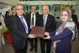 Inauguración de la Oficina de la Universidad de Sharjah, Emiratos Árabes. Jardín Botánico. Noviembre de 2015