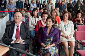 Inauguración de la exposición "40 años de la Biblioteca". Biblioteca General. Abril de 2013