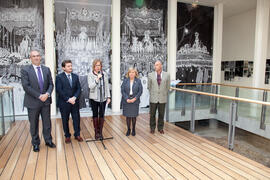 Presentación de la exposición "Semana Santa, 1972. UMA 40 años compartiendo futuro". Rectorado. Marzo de 2013