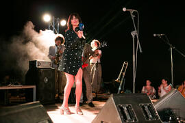 Concierto de Dry Martina. Festival Benéfico en los Baños del Carmen. Cursos de Verano de la Universidad de Málaga. Málaga. Julio de 2018