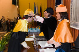 Investidura de nuevos doctores por la Universidad de Málaga. Paraninfo. Diciembre de 2009