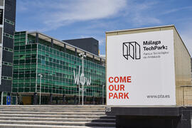 Edificio de OPPLUS. Málaga TechPark. Junio de 2021