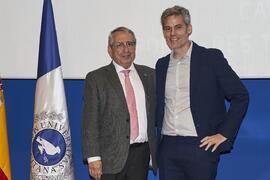 Toma de posesión de Juan Antonio Cecilia Buenestado como profesor titular del Área de Química Inorgánica de la Universidad de Málaga. Toma de posesión de nuevos catedráticos y profesores titulares de la Universidad de Málaga. Paraninfo. Noviembre de 2023