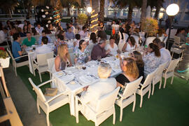 Cena de gala en el restaurante El Palmeral. Olimpiada Española de Economía, Fase Nacional. Puerto de Málaga Muelle 2 El Palmeral de las Sorpresas. Junio de 2015