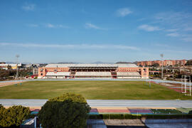 Complejo Polideportivo Universitario. Campus de Teatinos. Abril de 2021