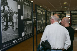 Exposición "La Rosaleda en 75 imágenes". Complejo Polideportivo Universitario. Marzo de 2017
