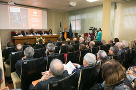 Presentación de la memoria del 50 Aniversario de la Facultad de Económicas. Facultad de Ciencias Económicas y Empresariales. Marzo de 2019