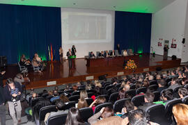 Entrega de distinciones por el Día de Andalucía. Escuela Técnica Superior de Ingeniería Informática. Febrero de 2015