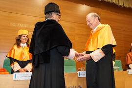 Investidura de Jorge Martínez-Vázquez como Doctor "Honoris Causa" por la Universidad de Málaga. Edificio del Rectorado. Julio de 2025