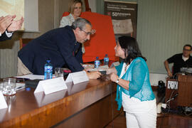Acto conmemorativo del 50 Aniversario de la Facultad de Económicas. Facultad de Ciencias Económicas y Empresariales. Octubre de 2015