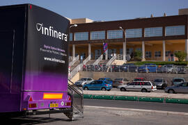 Trailer de Infinera para el congreso TERENA Networking Conference 2009. Facultad de Derecho de la Universidad de Málaga. Junio de 2009
