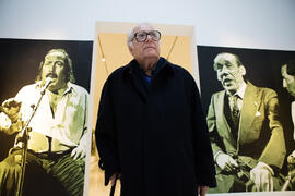 Eugenio Chicano. Exposición "Aguatintas por Seguiriyas". Palacio Episcopal de Málaga. Enero de 2019