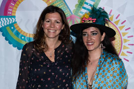Elsa Álvarez y Julia Martín. Festival solidario en los Baños del Carmen. Cursos de Verano de la Universidad de Málaga. Málaga. Julio de 2019