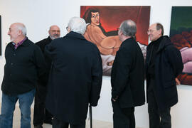 Inauguración de la exposición "Inventario", de Buly. Centro de Arte Contemporáneo Francisco Hernández, Vélez-Málaga. Diciembre de 2018