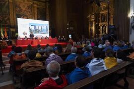 Discurso de José Carlos Gómez Villamandos. Apertura del Curso Académico 2022/2023 de la Universidad de Sevilla y entrega de su medalla de oro a la Universidad de Málaga. Iglesia de la Anunciación, Sevilla. Septiembre de 2022