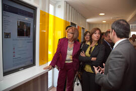 Inauguración del Jardín Botánico de la Universidad de Málaga. Campus de Teatinos. Abril de 2009