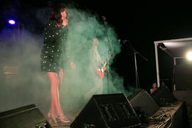 Concierto de Dry Martina. Festival Benéfico en los Baños del Carmen. Cursos de Verano de la Universidad de Málaga. Málaga. Julio de 2018
