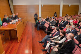 Homenaje a María Victoria Atencia. Edificio del Rectorado. Diciembre de 2014