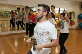 Actividades deportivas. Jornada de Puertas Abiertas de la Universidad de Málaga. Complejo Polideportivo Universitario. Abril de 2016