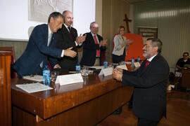 Acto conmemorativo del 50 Aniversario de la Facultad de Económicas. Facultad de Ciencias Económicas y Empresariales. Octubre de 2015